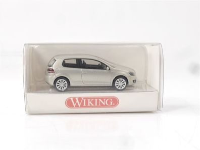 Wiking H0 00744029 Modellauto VW Golf VI silber 1:87