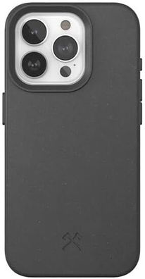 Woodcessories Bio Case iPhone 15 Pro MagSafe Nachhaltig aus Pflanzen schwarz