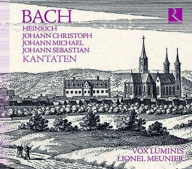 Heinrich Bach (1615-1692): Kantaten der Bach-Familie - Ricercar - (CD / K)
