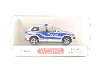 Wiking H0 010449 Modellauto Polizei VW Touareg 1:87