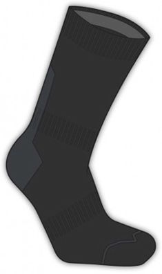 Socken SealSkinz Road Thin Mid Hydrostop Gr. M (39-42) schwarz/ grau wasserdicht