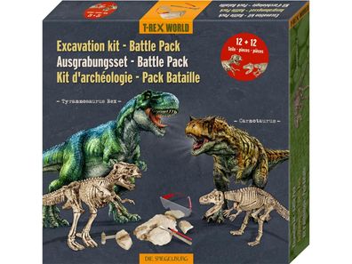 Spiegelburg Ausgrabungsset Battle Pack - T-Rex + Carnotaurus T-Rex World