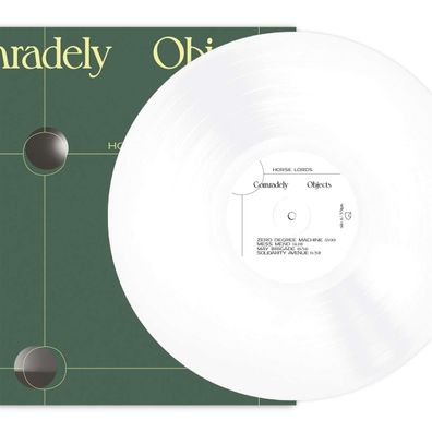 Horse Lords - Comradely Objects (Limited Edition) (White Vinyl) - - (LP / C)