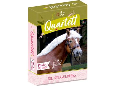 Spiegelburg Kartenspiel Quartett Pferdefreunde