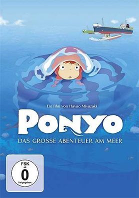 Ponyo (DVD) Das große Abenteuer am Meer Min: 80/ DD5.1/ WS - Leonine 88697839689 - (D
