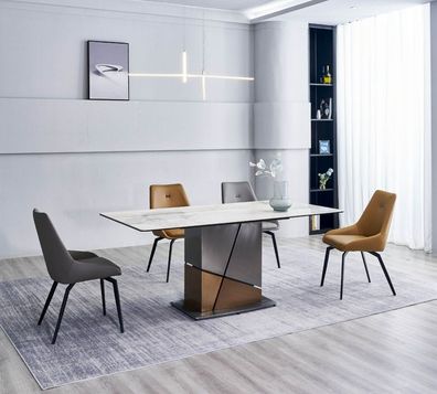 Tisch Esstisch Rechteckige Esstische Esszimmer Möbel Luxus Holztisch