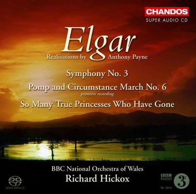 Edward Elgar (1857-1934): Symphonie Nr.3 - Chandos - (SACD / E)