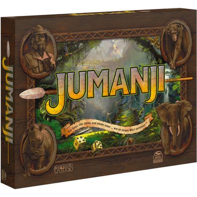 Jumanji - deutsche Neuauflage (das actiongeladene Familienspiel für 2?4 mutige ...