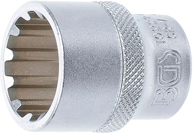 Steckschlüssel-Einsatz Gear Lock | Antrieb Innenvierkant 12,5 mm (1/2") | SW 22 ...