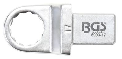 Einsteck-Ringschlüssel | 17 mm | Aufnahme 14 x 18 mm BGS