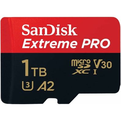 Extreme PRO 1 TB microSDXC (UHS-I U3, Class 10, V30, A2)