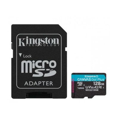 Canvas Go! Plus 128 GB microSDXC (schwarz, UHS-I U3, Class 10, V30, A2)