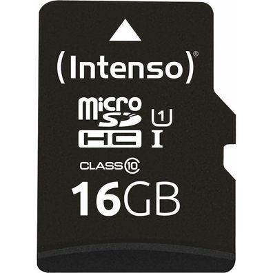 Premium 16 GB microSDHC (UHS-I U1, Class 10)