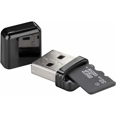 goobay microSD-Kartenleser schwarz
