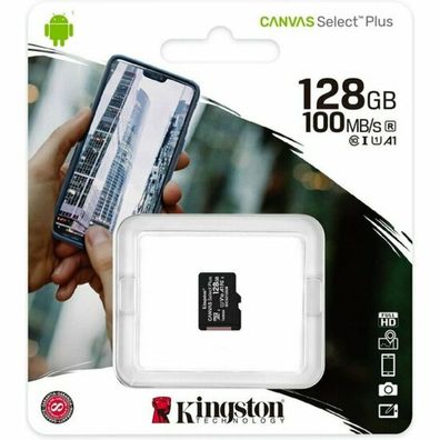 Canvas Select Plus 128 GB microSDXC (schwarz, UHS-I U1, Class 10, V10, A1)