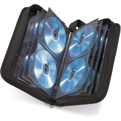 hama 120er CD-/ DVD-Tasche Wallet schwarz