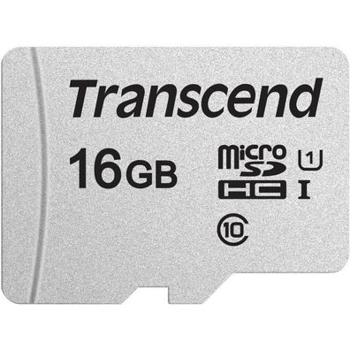 300S 16 GB microSDHC (silber, UHS-I U1, Class 10)