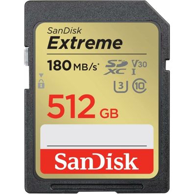 SanDisk Speicherkarte SDXC-Card Extreme 512 GB