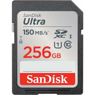 Ultra 256 GB SDXC (schwarz, UHS-I U1, Class 10)