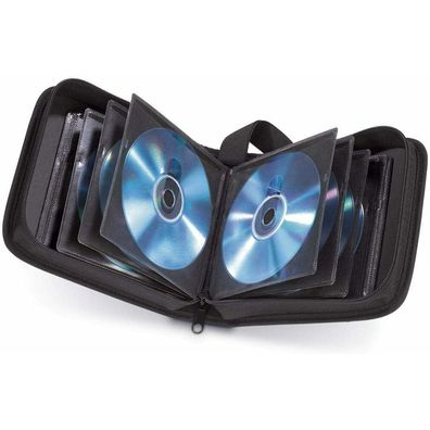 hama 20er CD-/ DVD-Tasche Wallet schwarz
