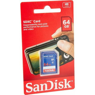 SanDisk Speicherkarte SDXC-Card 64 GB