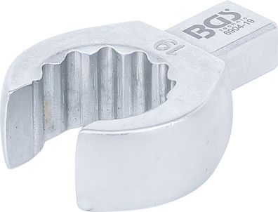 Einsteck-Ringschlüssel | offen | 19 mm | Aufnahme 9 x 12 mm BGS