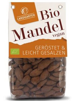 Landgarten 3x Bio Mandeln geröstet & gesalzen 160g 160g