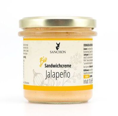 Sanchon 6x Sandwichcreme Jalapeno, 135g Sanchon 135g