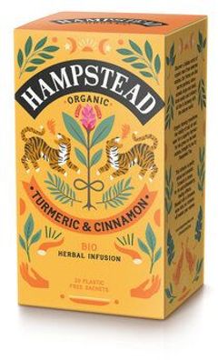 Hampstead Tea Organic Turmeric and Cinnamon Infusion 50g