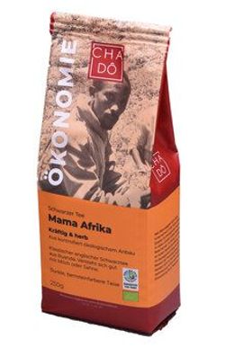 Cha Dô Ökonomie Tansania Mama Afrika Schwarztee Broken WFTO 250g