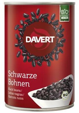 Davert 6x Schwarze Bohnen 400g 400g