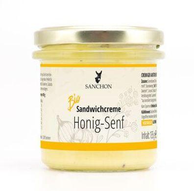 Sanchon 6x Sandwichcreme Honig-Senf, 135g Sanchon 135g