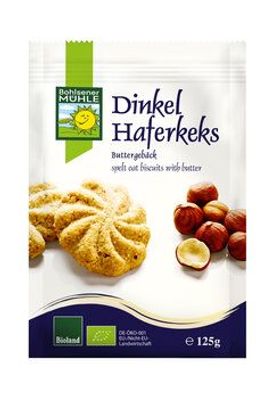 Bohlsener Mühle 6x Dinkel-Haferkeks 125g