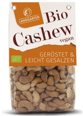 Landgarten Bio Cashews geröstet & gesalzen 160g 160g