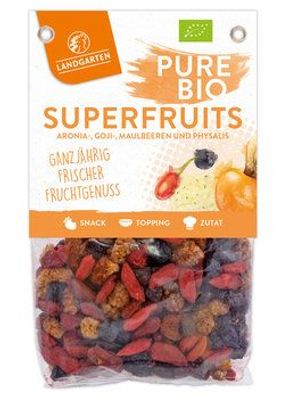 Landgarten 6x Bio Superfruit Mix 120g 120g