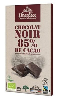Ikalia 6x Tafel Zartbitterschokolade 85% Kakao mindestens 100g