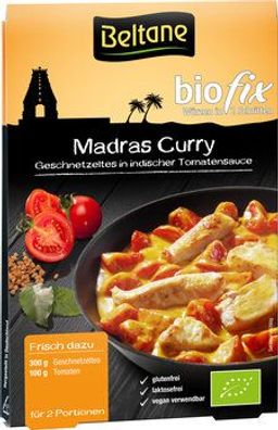Beltane Beltane Biofix Madras Curry, vegan, glutenfrei, lactosefrei 19,7g