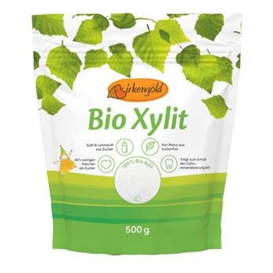 Birkengold Birkengold Bio Xylit Beutel 500g