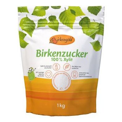 Birkengold Birkengold Birkenzucker Beutel 1kg