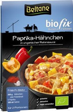 Beltane 3x Beltane Biofix Paprika Hähnchen, vegan, glutenfrei, lactosefrei 19,2g