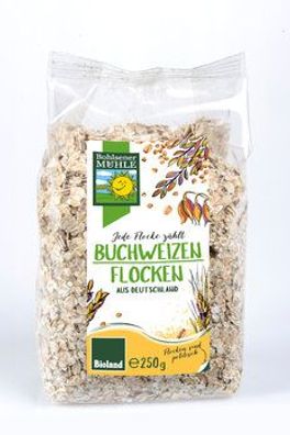 Bohlsener Mühle 6x Buchweizenflocken aus Deutschland 250g