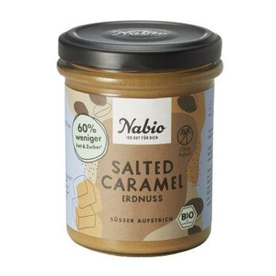 Nabio Nabio Süßer Aufstrich Salted Caramel Erdnuss 175g