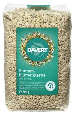 Davert 6x Sonnenblumenkerne Europa 500g 500g