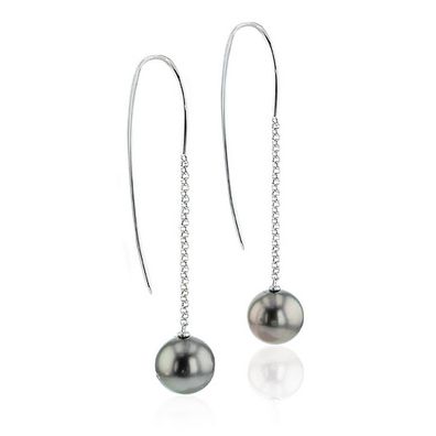 Luna-Pearls - 315.0344 - Ohrhänger - 925 Silber rhodiniert