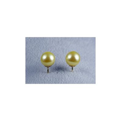 Luna-Pearls - O50-SE0017DY - Ohrstecker - 585 Gelbgold - Akoya 7mm