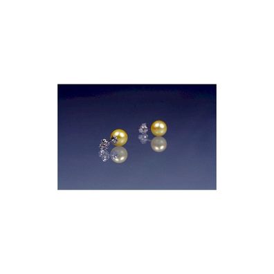 Luna-Pearls - O52-SE0017 - Ohrstecker - 585 Weißgold - Akoya Perlen 7 mm