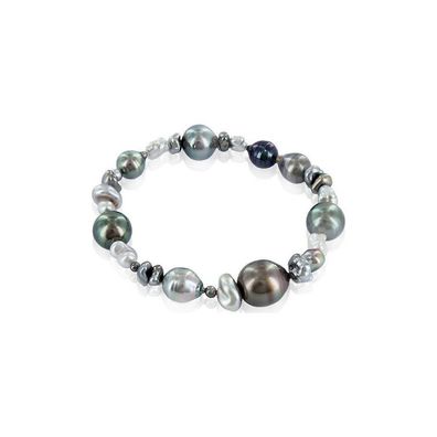 Luna-Pearls - 104.0274 - Armband - Tahitiperlen multicolour