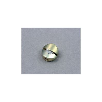Luna-Pearls - WS9 - Bajonettschließe - 585 Gelbgold - 0,06ct Brillanten - 13mm