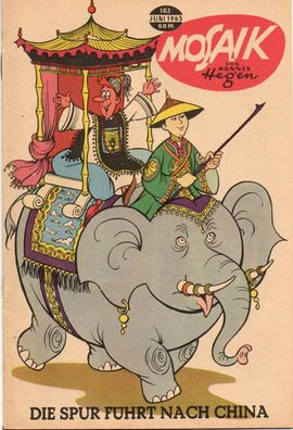 Mosaik Comics Heft Nr 103 von 1965 Hannes Hegen Digedags Original Vintage Sammeln