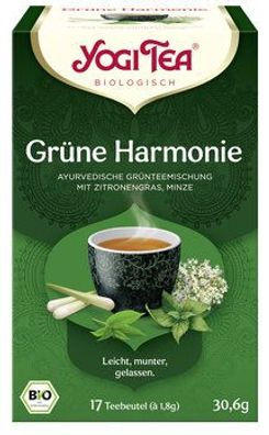 Yogi Tea®, Yogi Tea GmbH Yogi Tea® Grüne Harmonie Bio 17x1,8g